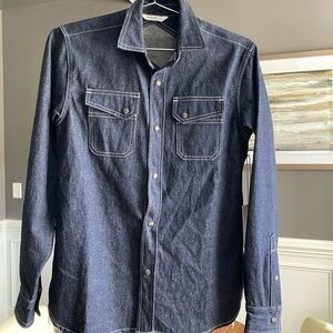 Mens Denim 3sixteen Shirt Sz S NWT